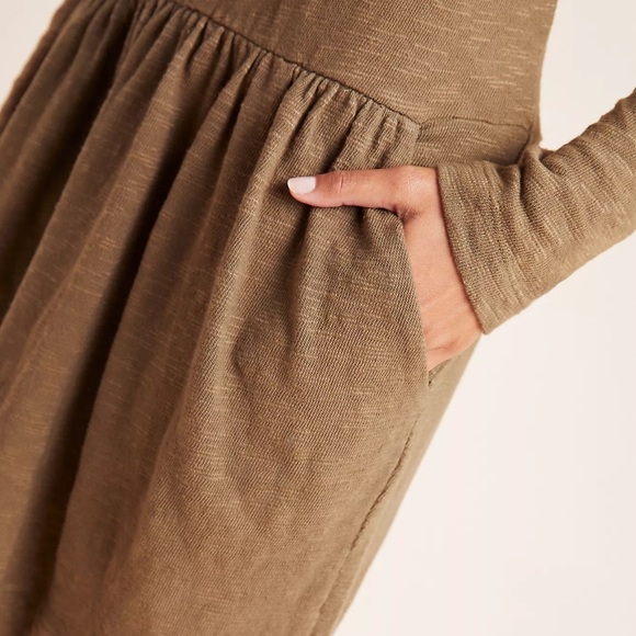 NWT Anthropologie Black Melissa Drop Waist Dress - Picture 4 of 7